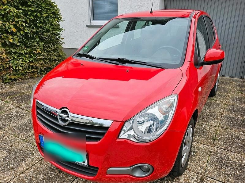 Rot Gebraucht 2013 Opel Agila Edition Kleinwagen | 6.250 € (Teuer) - Bild 1/4