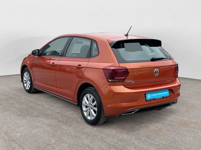 Gebraucht VW Polo Highline 95 PS (69 kW) 2019 Orange Limousine