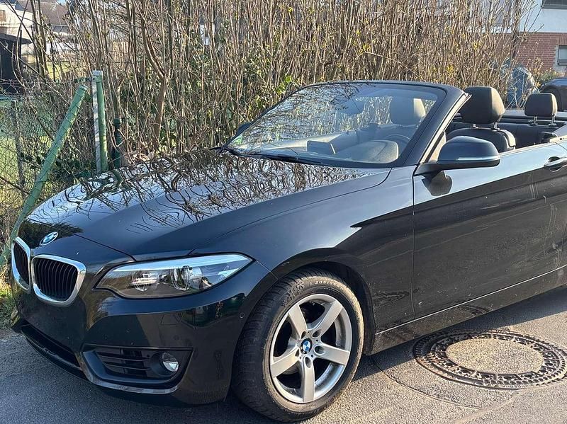 Gebraucht BMW 218 136 PS (100 kW) 2017 Schwarz Cabrio