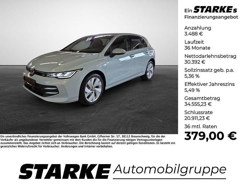 Blau Neu 2025 VW Golf VIII Life Limousine | 33.880 € (Superpreis) - Bild 1/4