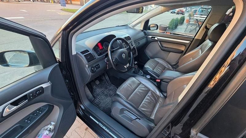 Gebraucht VW Touran Highline 170 PS (125 kW) 2007 Schwarz Van / Kleinbus