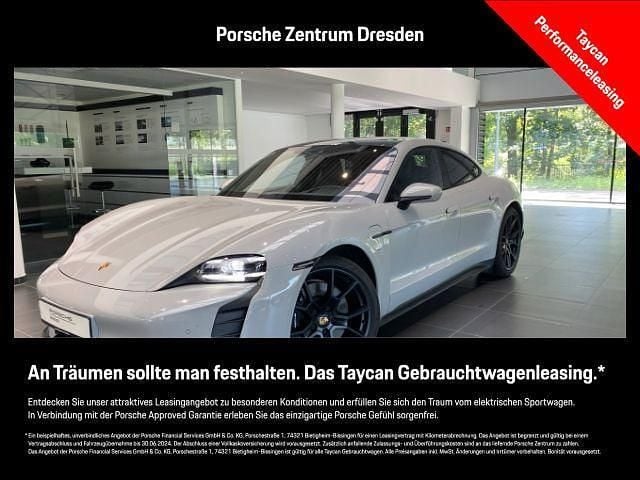 Weiß Gebraucht 2022 Porsche Taycan GTS Limousine | 76.850 € (Guter Preis) - Bild 1/4