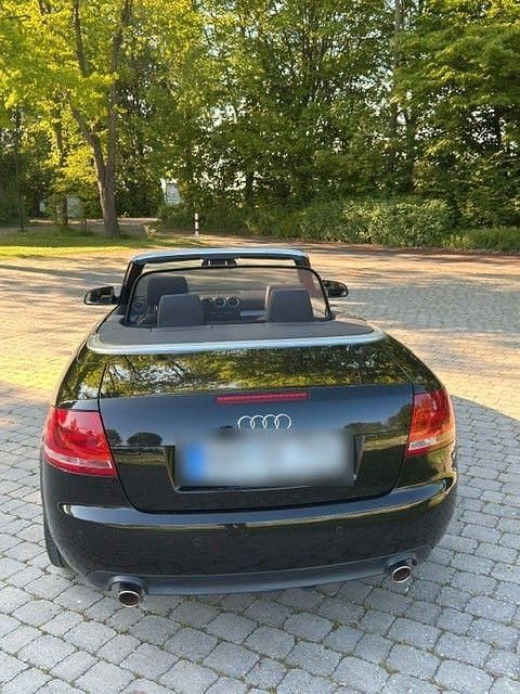 Gebraucht Audi A4 Cabriolet 163 PS (119 kW) 2007 Schwarz Cabrio