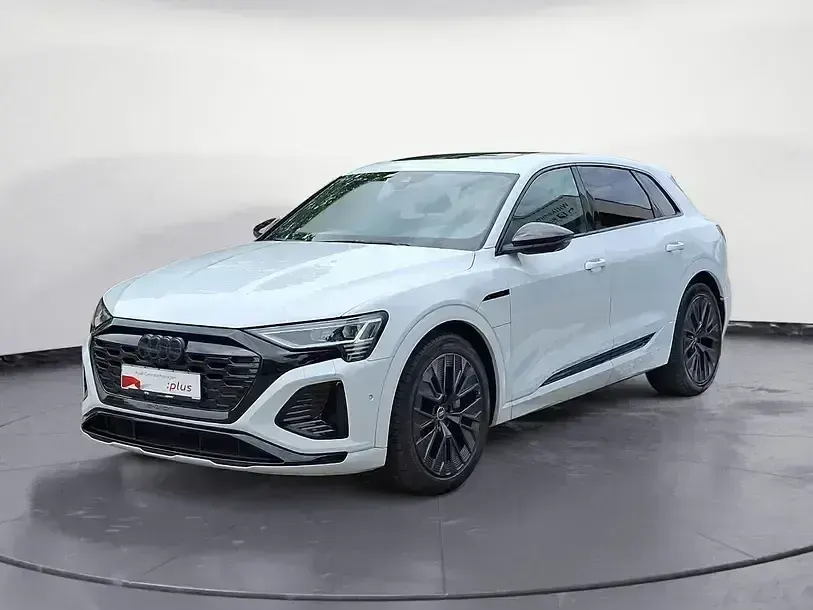 Gebraucht Audi Q8 e-tron S-Line 300 kW (408 PS) 2023 Weiß SUV