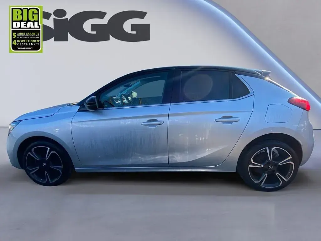 Gebraucht Opel Corsa Elegance 101 PS (74 kW) 2022 Aluminium silb/kristall silb (metallic) Kleinwagen
