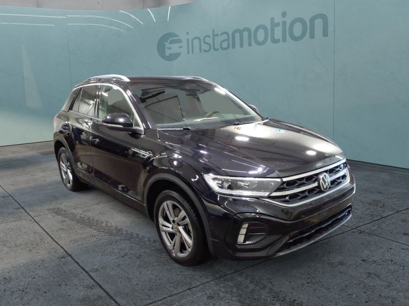 Schwarz Gebraucht 2024 VW T-Roc R-line SUV | 34.000 € (Fairer Preis) - Bild 1/3