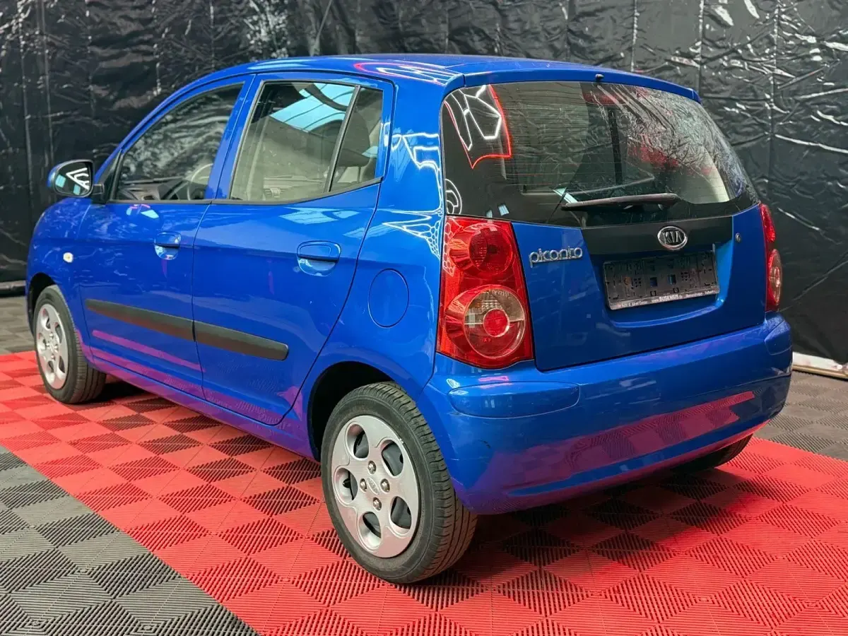 Gebraucht Kia Picanto Vision 65 PS (47 kW) 2010 Blau Kleinwagen