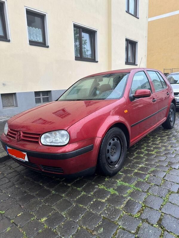 Rot Gebraucht 1998 VW Golf IV Limousine | 750 € (Guter Preis) - Bild 1/4