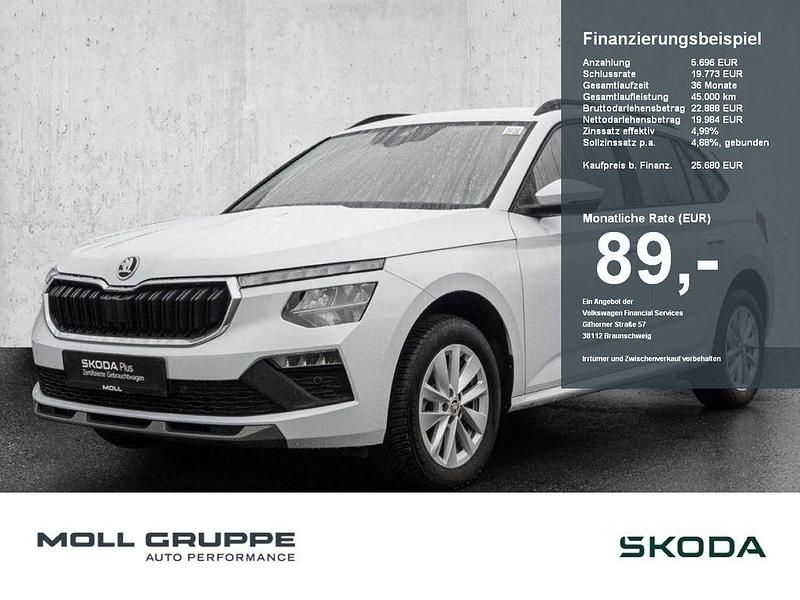 Weiß Gebraucht 2025 Skoda Kamiq Selection SUV | 25.680 € (Superpreis) - Bild 1/4