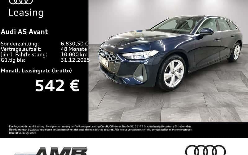 Blau Neu 2025 Audi A5 Ambiente Coupé | 59.750 € (Guter Preis) - Bild 1/4