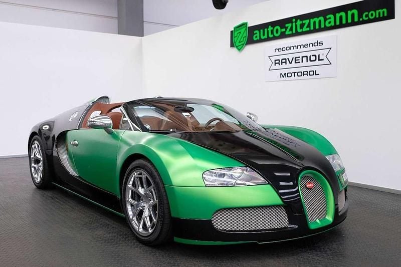 Sprint blue pearl/matt Gebraucht 2015 Bugatti Veyron Cabrio | 1.999.990 € - Bild 1/4