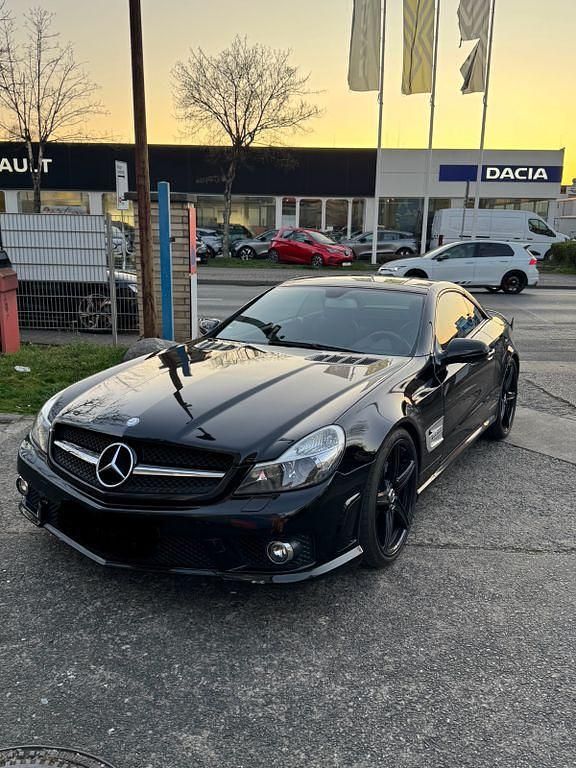 Schwarz Gebraucht 2007 Mercedes SL500 Cabrio | 25.000 € (Fairer Preis) - Bild 1/4