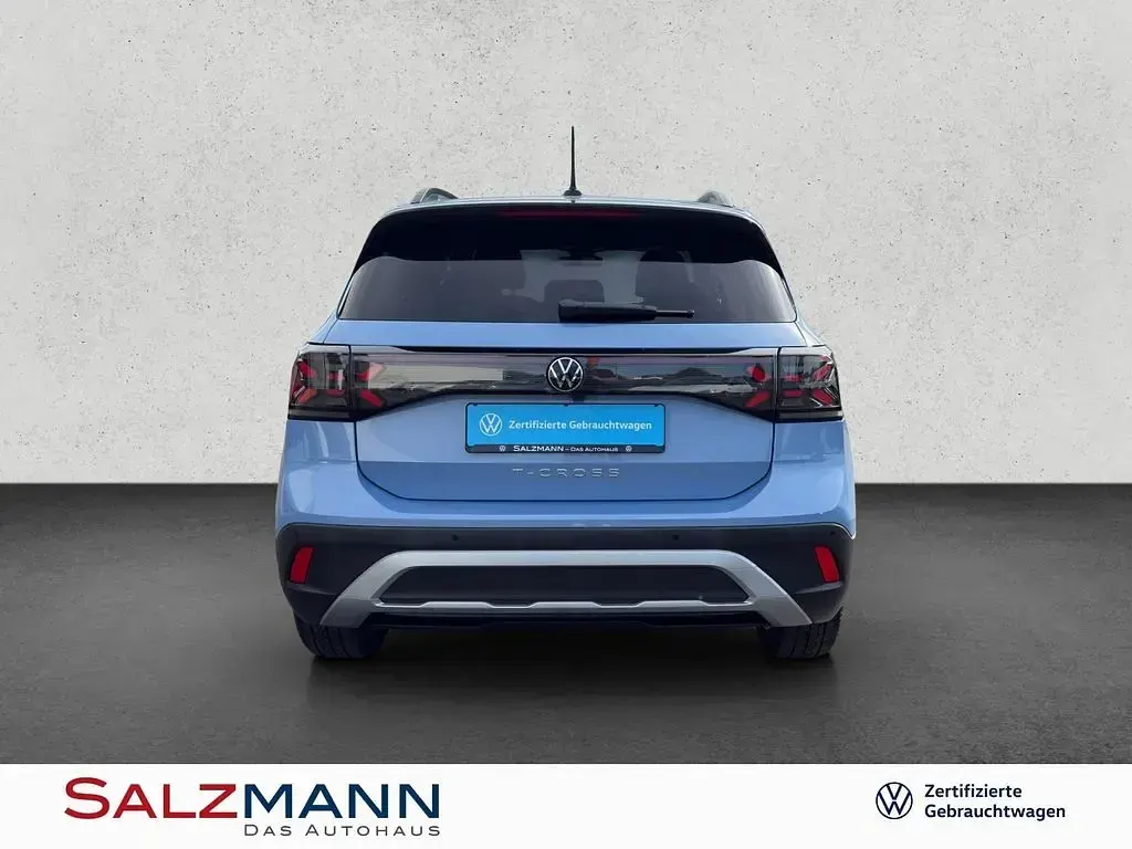 Gebraucht VW T-Cross Goal 116 PS (85 kW) 2025 Clear blue metallic SUV