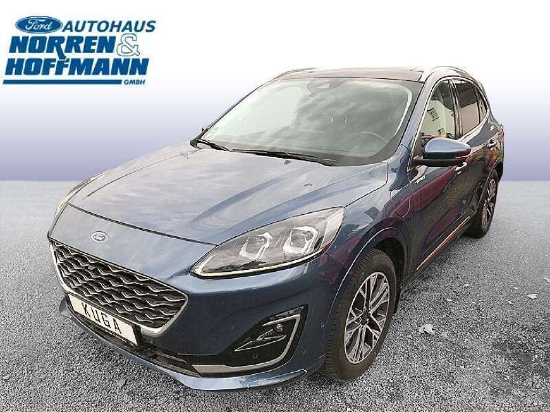 Chromablau metallic Gebraucht 2021 Ford Kuga Vignale SUV | 28.750 € (Fairer Preis) - Bild 1/4