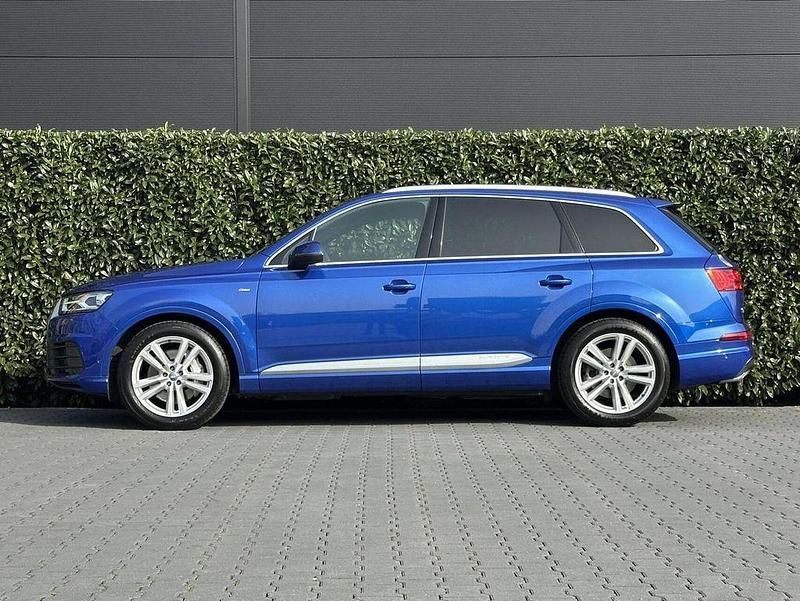Second-hand Audi Q7 S-Line 218 CP (160 kW) 2017 Albastru SUV