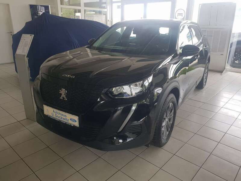 Onyx schwarz Gebraucht 2020 Peugeot 2008 Active SUV | 22.750 € - Bild 1/4