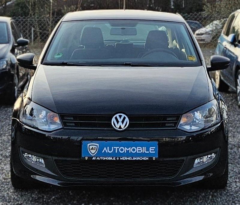 Gebraucht VW Polo Trendline 60 PS (44 kW) 2012 Schwarz Limousine