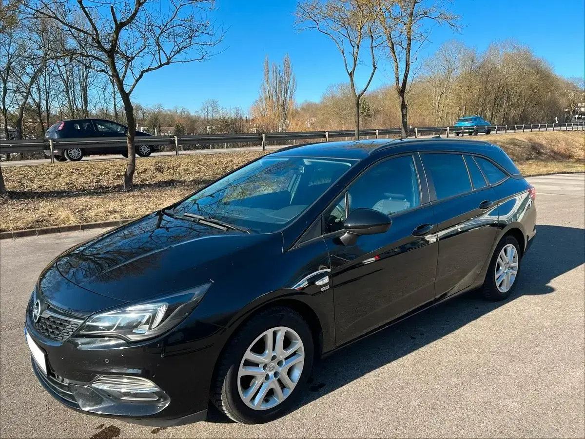 Gebraucht Opel Astra 122 PS (89 kW) 2019 Schwarz Kombi