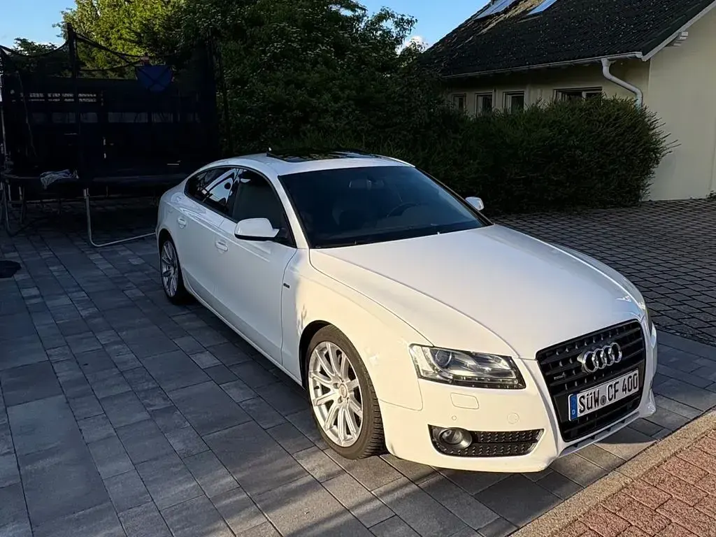 Gebraucht Audi A5 Sportback Sport 211 PS (155 kW) 2011 Weiß Kleinwagen