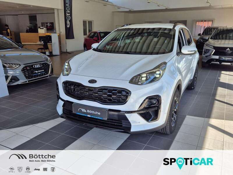 (hw2) deluxeweiss met. Gebraucht 2021 Kia Sportage SUV | 22.990 € (Fairer Preis) - Bild 1/4