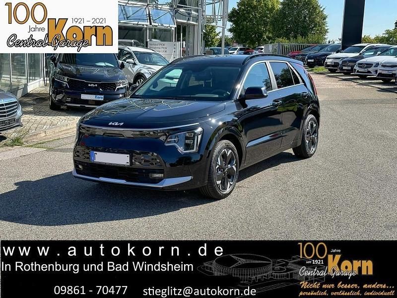 Auroraschwarz met. Gebraucht 2023 Kia e-Niro Inspiration SUV | 29.940 € (Fairer Preis) - Bild 1/4