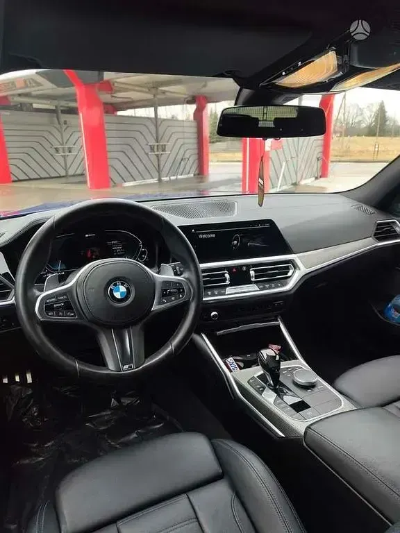 Gebraucht BMW 320e M Sport 204 PS (150 kW) 2021 Blau Kombi