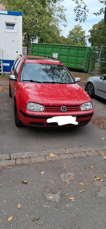 Rot Gebraucht 2000 VW Golf IV Kombi | 900 € (Fairer Preis) - Bild 1/4