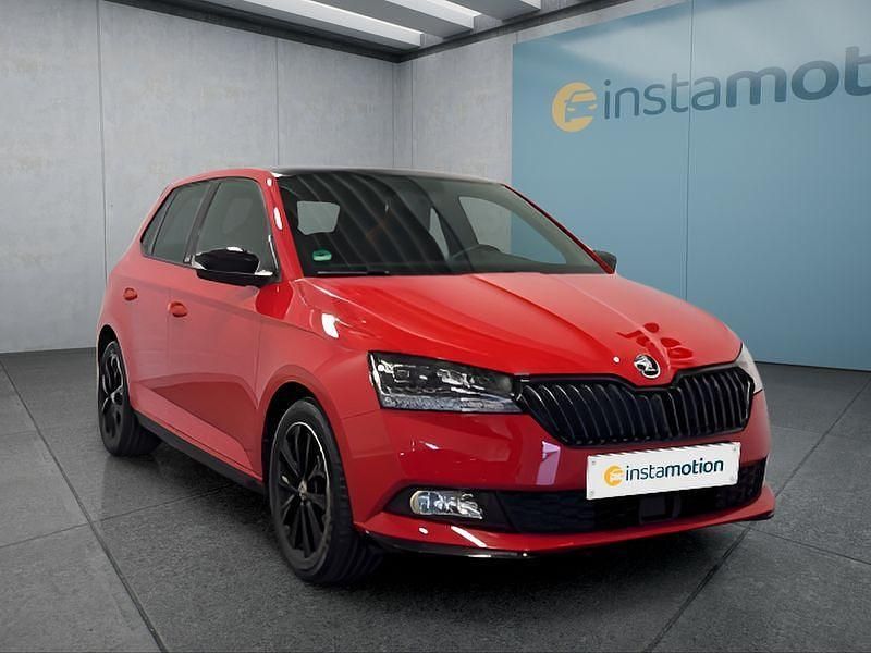 Rot Gebraucht 2021 Skoda Fabia Kleinwagen | 16.199 € (Etwas zu teuer) - Bild 1/4
