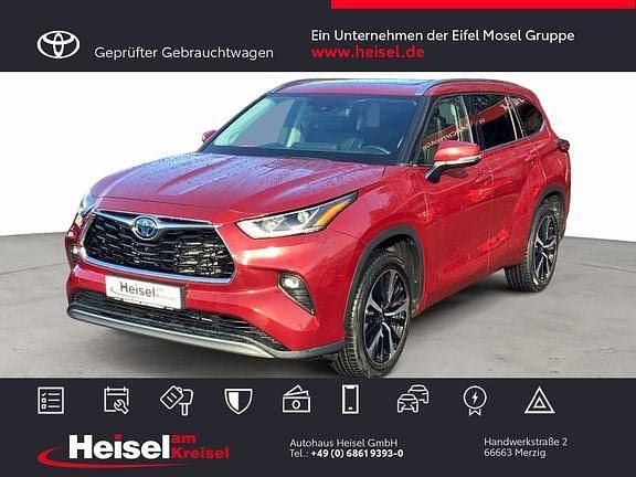 Gebraucht Toyota Highlander Luxury 248 PS (182 kW) 2021 Tokiorot perleffekt SUV