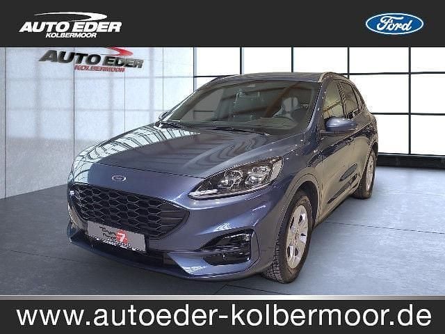 Blau Gebraucht 2021 Ford Kuga ST-Line X SUV | 21.880 € (Fairer Preis) - Bild 1/4