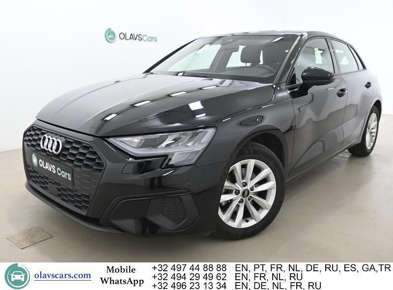 Schwarz Gebraucht 2021 Audi A3 Limousine | 16.577 € (Guter Preis) - Bild 1/4