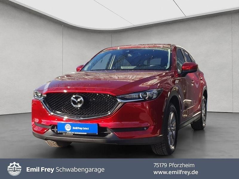 Gebraucht Mazda CX-5 Ad'Vantage 184 PS (135 kW) 2021 Rot SUV