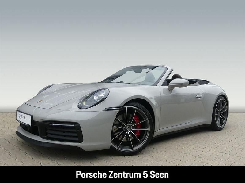 Weiß Gebraucht 2021 Porsche 911 Carrera 4S Cabriolet Chrono Cabrio | 142.900 € (Teuer) - Bild 1/4