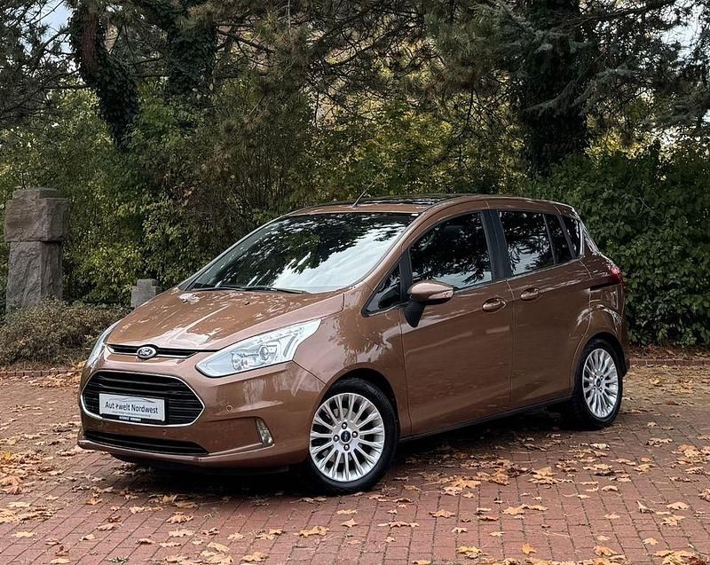 Braun Gebraucht 2012 Ford B-MAX Titanium Van / Kleinbus | 6.499 € (Fairer Preis) - Bild 1/4
