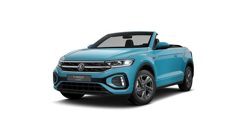 Blau Neu 2025 VW T-Roc Cabriolet R-line Cabrio | 43.270 € (Teuer) - Bild 1/1