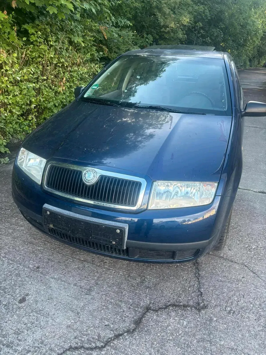 Gebraucht Skoda Fabia 75 PS (55 kW) 2002 Blau Kleinwagen