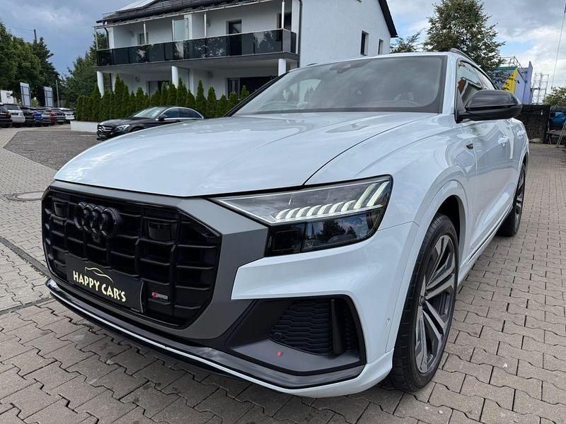 Weiß Gebraucht 2021 Audi Q8 S-line plus SUV | 79.400 € - Bild 1/4