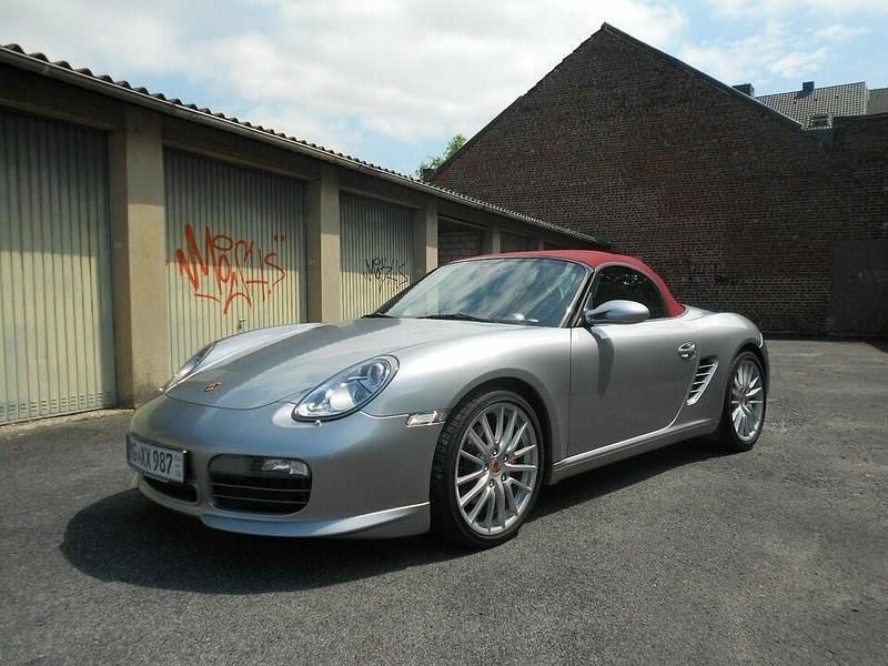 Silber Gebraucht 2008 Porsche Boxster Spyder Edition Cabrio | 47.500 € (Fairer Preis) - Bild 1/4
