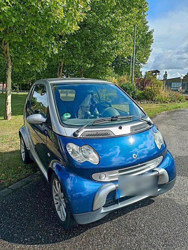 Blau Gebraucht 2005 Smart ForTwo Cabrio Cabrio | 1.500 € (Guter Preis) - Bild 1/4