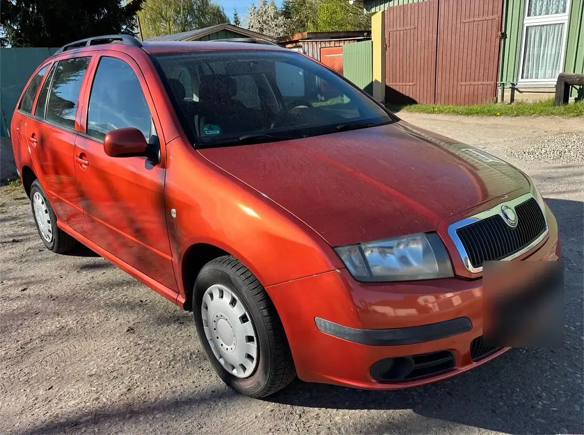 Brugt Skoda Fabia 80 HK (58 kW) 2007 Orange Stationcar