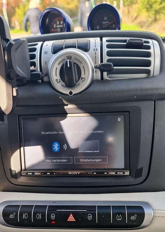 Gebraucht Smart ForTwo Cabrio Brabus 102 PS (75 kW) 2015 Blau Cabrio