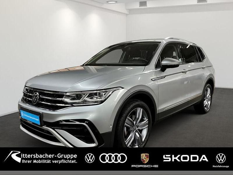 Pyrit silber metallic Gebraucht 2022 VW Tiguan Allspace Elegance SUV | 34.850 € (Fairer Preis) - Bild 1/4