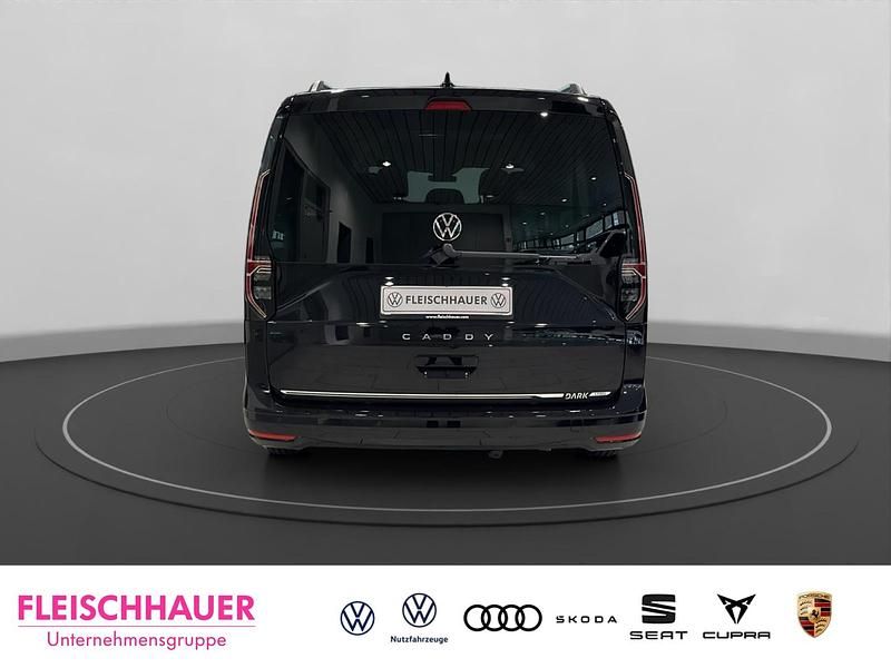 Neu VW Caddy Maxi Dark Label 122 PS (89 kW) 2026 Schwarz Van / Kleinbus