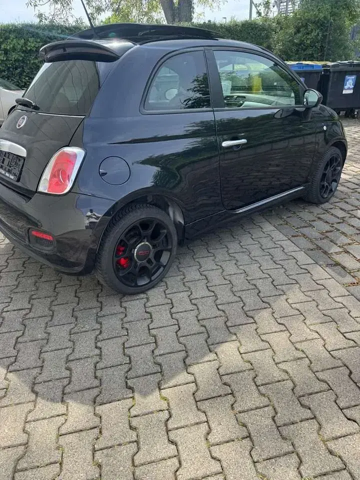 Gebraucht Fiat 500S S 105 PS (77 kW) 2014 Schwarz Kleinwagen