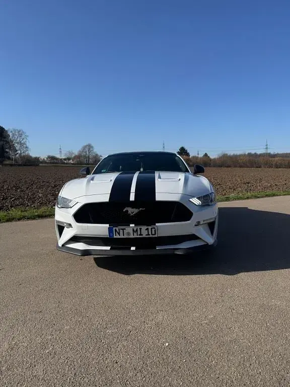 Gebraucht Ford Mustang GT 450 PS (330 kW) 2018 Weiß
