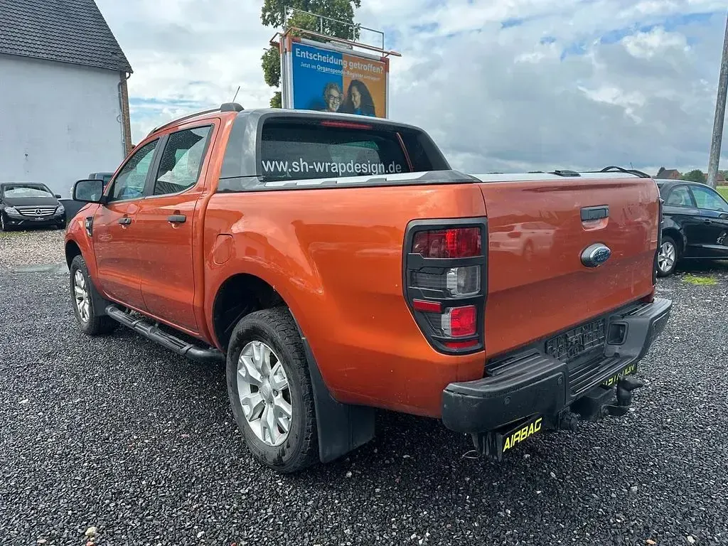 Gebraucht Ford Ranger Wildtrack 200 PS (147 kW) 2013 Orange Pickup