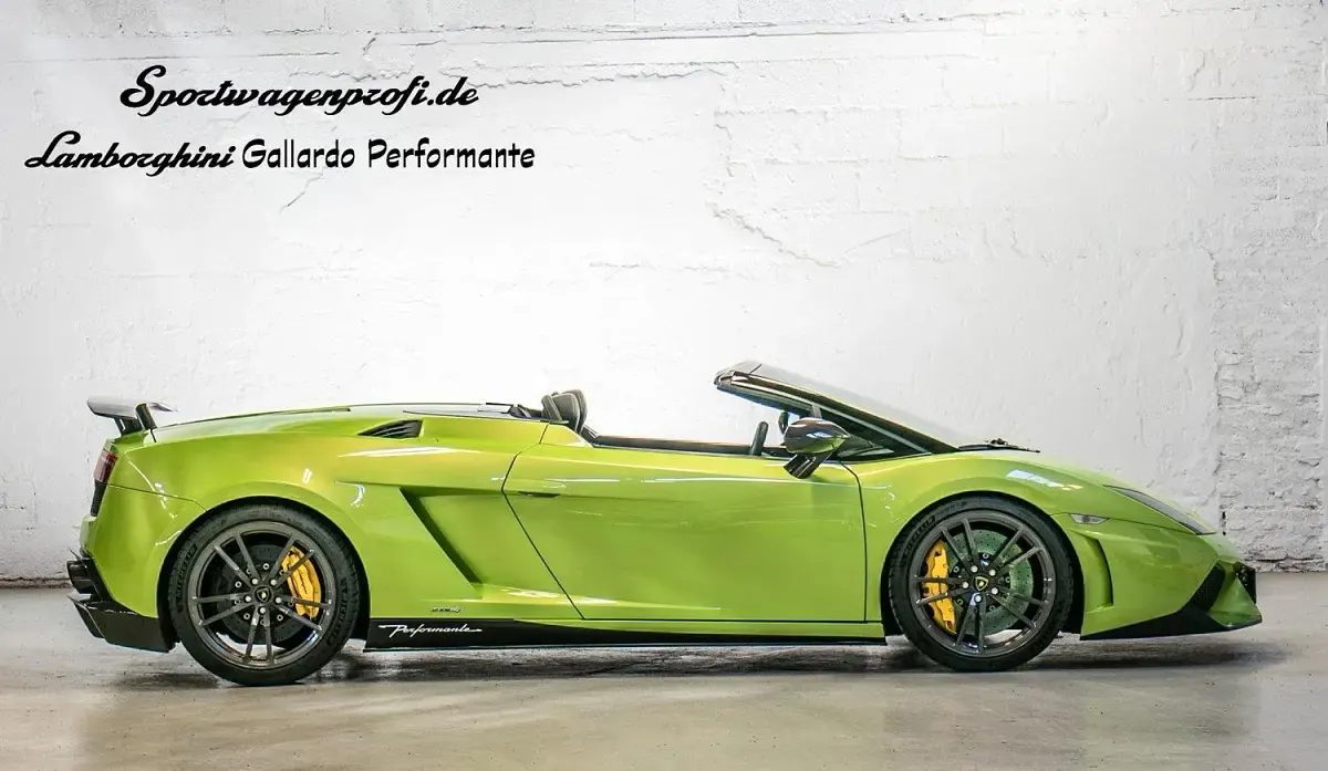 Gebraucht Lamborghini Gallardo 570 PS (419 kW) 2013 Grün Cabrio