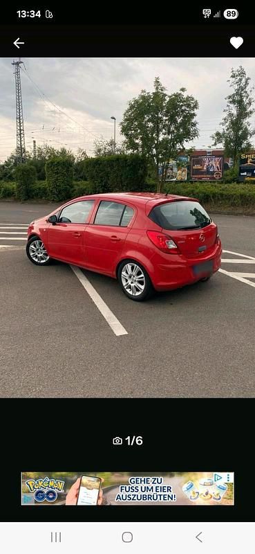 Second-hand Opel Corsa 80 CP (58 kW) 2008 Roșu Hatchback