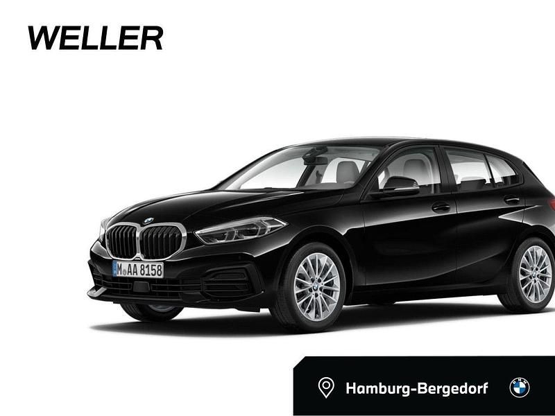 Schwarz Gebraucht 2023 BMW 116 Advantage Kleinwagen | 18.450 € (Superpreis) - Bild 1/4