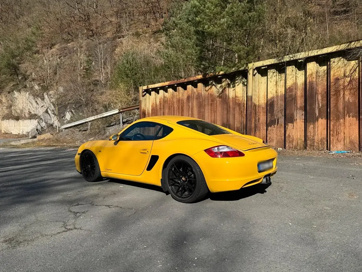 Gebraucht Porsche Cayman 245 PS (180 kW) 2007 Gelb Coupé